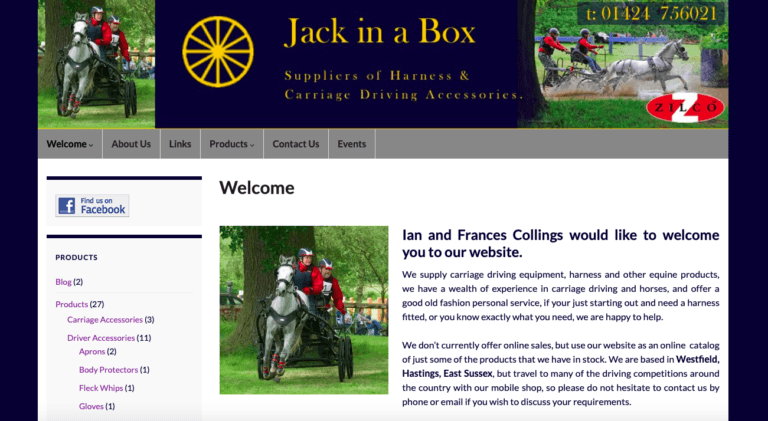 Jack In A Box Carriage Driving - Westfield, E Sussex