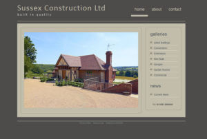 Sussex Construction SOSWEB Portfolio Image.