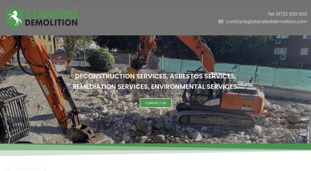 stansteddemolition.com